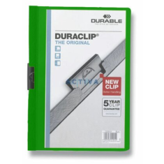 Rychlovazač A4 PVC Durable Duraclip černý