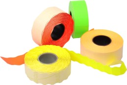 Etikety do kleští COLA-PLY 22x12mm 1250 etiket žluté