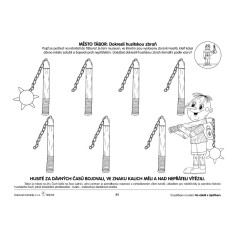 Soubor pracovních listů a labyrintů S Lipáčkem na výlet po místech obrázkové mapy ČR