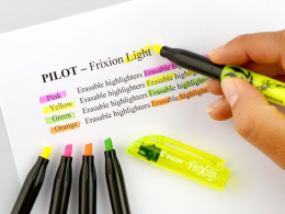 Gumovací zvýrazňovače Pilot FriXion Light 6ks