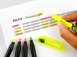 Gumovací zvýrazňovače Pilot FriXion Light 6ks