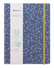 Blok A5 Filofax Notebook Indigo Snow