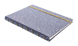 Blok A5 Filofax Notebook Indigo Snow