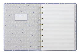 Blok A5 Filofax Notebook Indigo Snow