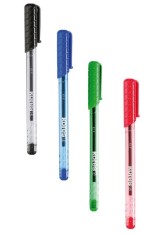 Trojhranné kuličkové pero Kores K1 PEN zelené