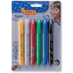 Obličejové barvy JOVI TWIST 6ks