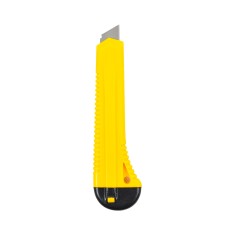 Zalamovací nůž, 150 x 25 mm, žlutý