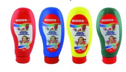 Prstové barvy Kores 4ks