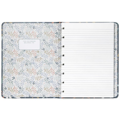 Zápisník A5 Filofax Notebook Botanical Modrá