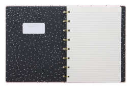 Zápisník A5 Filofax Notebook Confetti rose quartz