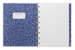 Blok A5 Filofax Notebook Indigo Rain