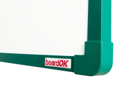 Magnetická tabule BoardOK AL zelený rám 1200x900mm