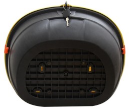 Zadní kufr k elektroskútru RACCEWAY® CENTURY, žlutý-lesklý