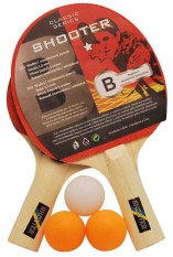Set na pingpong RULYT 1ST-01, 2 x raketa, 3 x míč