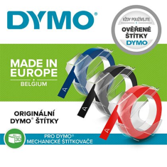 Páska Dymo Omega 3D 9mmx3m zelená