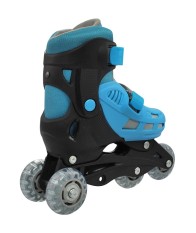 Kolečkové brusle TRISKATE BASIC vel.S (31-34), černo-modré