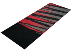 Sportovní šátek s flísem SULOV®, černo-červený