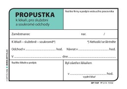 Propustka A7