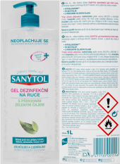 Dezinfekční gel Sanytol 1000ml