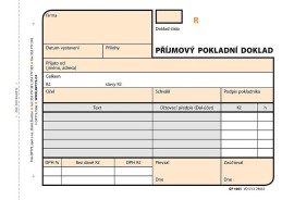 Příjmový doklad NCR A6