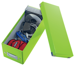 Krabice na CD Leitz Click & Store  WOW zelená