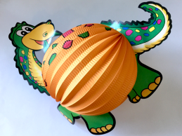 Lampion 3D zvířátko 25cm