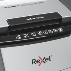 Rexel Optimum AutoFeed 90X automatická skartovačka papíru s křížovým řezem