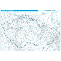 Česko příruční vlastivědná mapa 1:1 100 000
