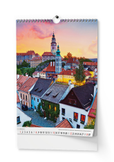 Kalendář nástěnný 2024 A3 Česká republika