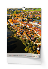 Kalendář nástěnný 2024 A3 Krásy a Moravy a Slezka