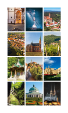 Kalendář nástěnný 2024 A3 Krásy a Moravy a Slezka
