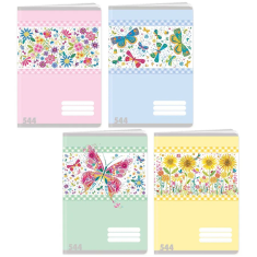 Sešit 544 Flowers stitch A5
