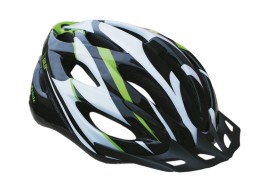 Cyklo helma SULOV® SPIRIT, vel. L, černo-zelená