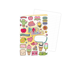 Sešit 644 A6 Popstickers