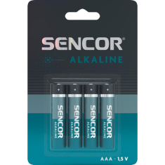 Alkalická baterie LR03 AAA Sencor
