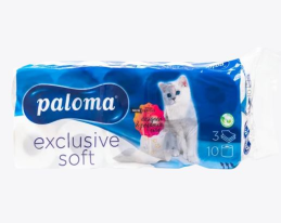Toaletní papír Paloma Exclusive Soft 10ks