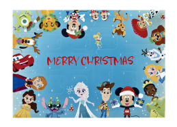 Adventní kalendář Walt Disney