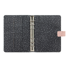 Diář Filofax A6 Confetti Rose Quartz