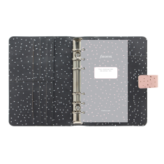 Diář Filofax A6 Confetti Rose Quartz