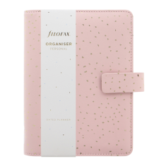 Diář Filofax A6 Confetti Rose Quartz