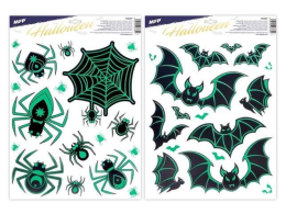 Okenní fólie Halloween svíticí