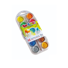 Vodové barvy Toy Color 12 barev perleťové