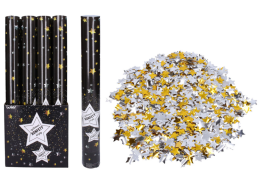 Vystřelovací konfety Hvězdy 50cm