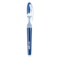 Bombičkové pero gumovací Strigo tmavě modré