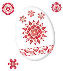 Velikonoční gelové obtisky na vejce