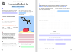 7.ročník Fyzika pracovní sešit s online učebnicí