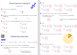 7.ročník Matematika pracovní sešit s online učebnicí 1.díl