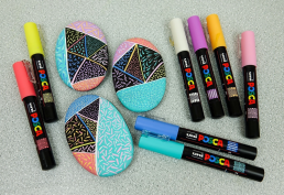Sada popisovačů POSCA PC-1M Uni pastelové barvy