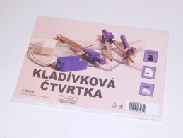 Kreslicí karton A4 250g 10ks bílý kladívkový
