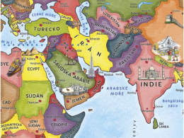 Ilustrovaná mapa států světa s lištami